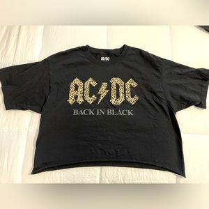 AC/DC crop top